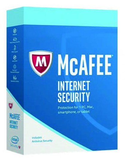 McAfee Internet Security 1 YEARS 1 PC key
