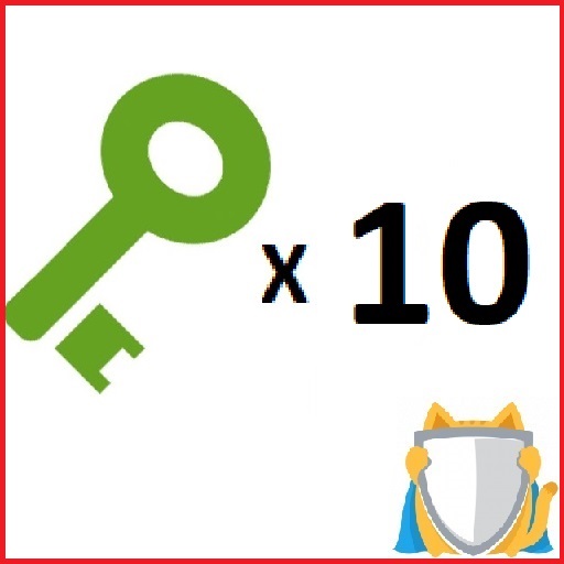 10 keys for VPN - HideMy.name (24 hours) key